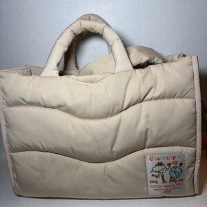 Coach Coachtopia Loop Large Tote Shopper Shoulder Bag Cloud Carryall